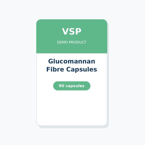 Glucomannan Fibre Capsules
