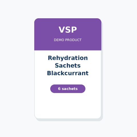 Rehydration Sachets Blackcurrant